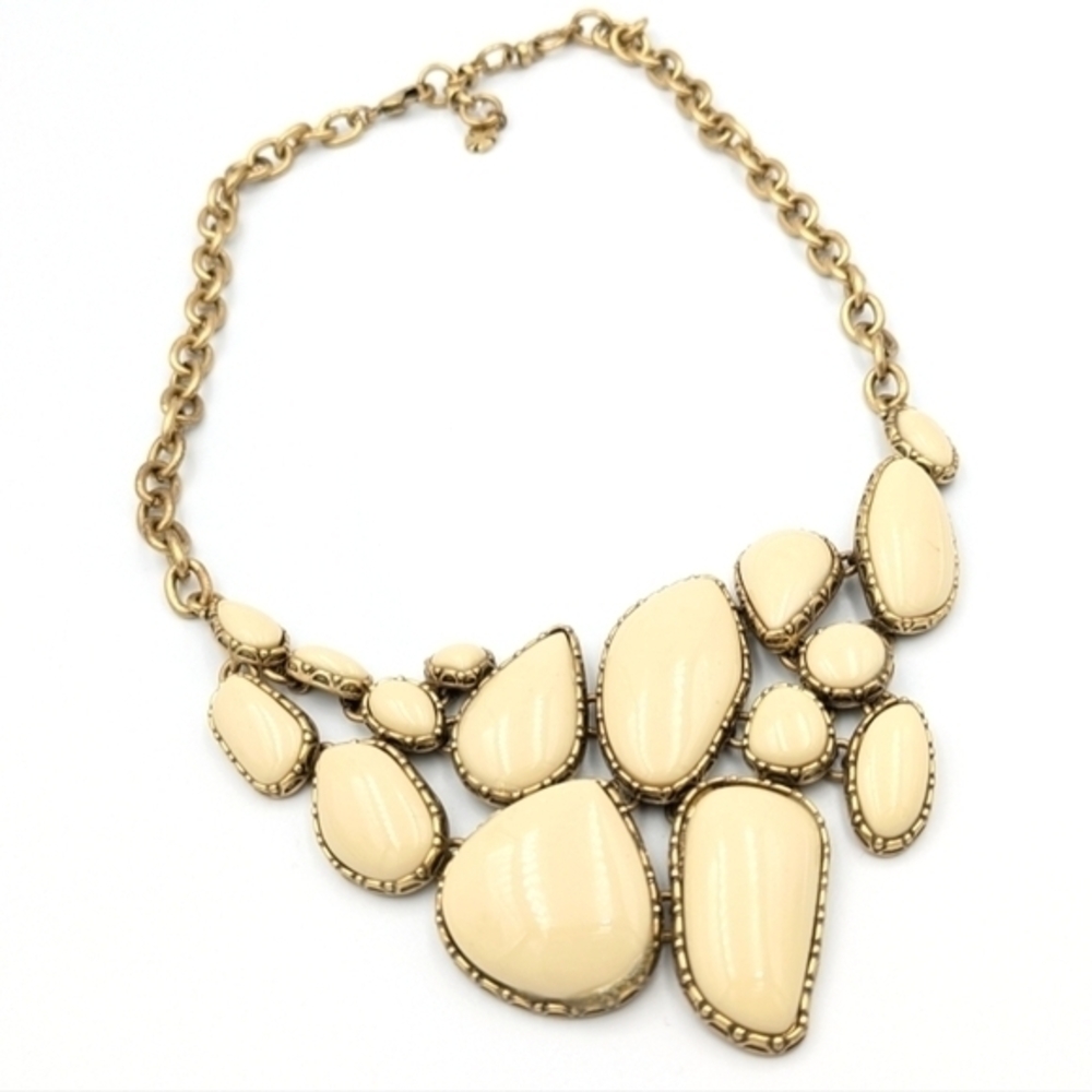 5/25$  Lucky brand chunky two-sided statement necklace